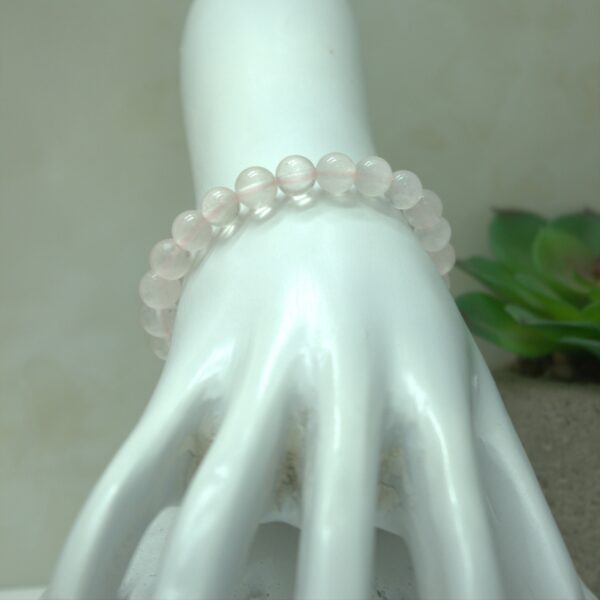 Rose Quartz Bracelet for Unconditional Love and Healing