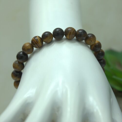 Tiger Eye 8mm Natural Stone Bracelet