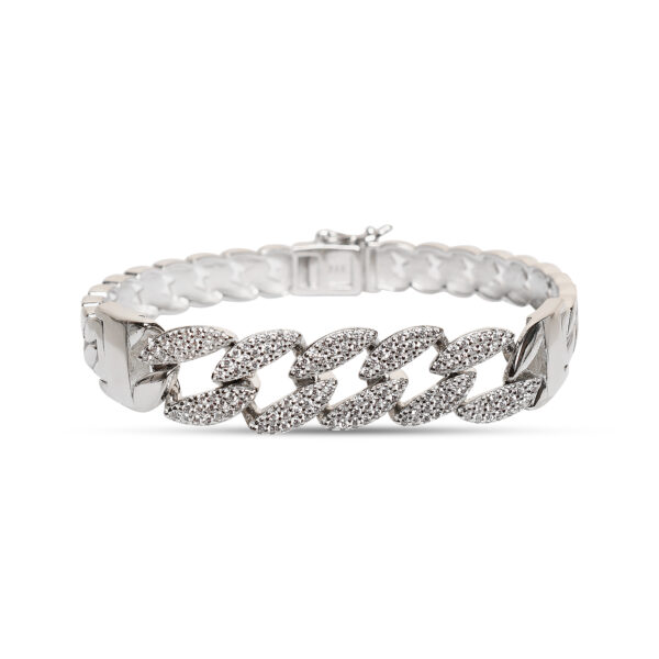 Cuban Chain Bracelet Silver 92.5: