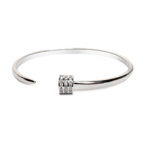 Cartier Nail Bracelet Silver 92.5 – Timeless and Elegant Jewelry Design