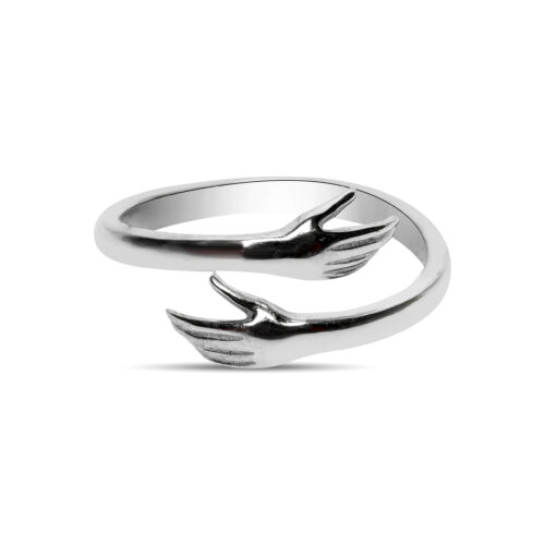 92.5 Silver Hug Ring – Elegant and Comfortab...